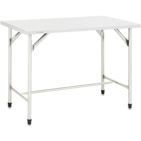 Mesa Total Inox 430 1,50 x 0,70 x 0,90 m Fritomaq Menor preço em Mesa Total Inox 430 1,50 x 0,70 x 0,90 m Fritomaq