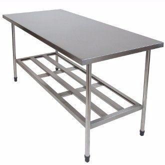 Mesa Total Inox Imeca 2850 Canto Arredondado 190x70 Menor preço em Mesa Total Inox Imeca 2850 Canto Arredondado 190x70