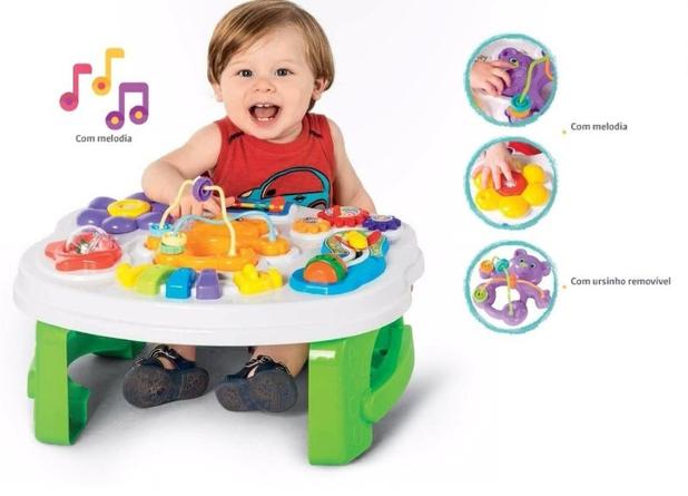 Mesinha De Atividade Smart Table Com Som Brinquedo Bebe - Calesita Menor preço em Mesinha De Atividade Smart Table Com Som Brinquedo Bebe - Calesita