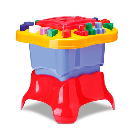 Mesinha de atividades baby land menino pedagógico - cardoso Menor preço em Mesinha de atividades baby land menino pedagógico - cardoso