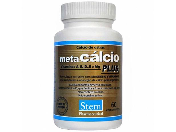 Meta Cálcio Plus 60 Cápsulas - Stem Pharmaceutical