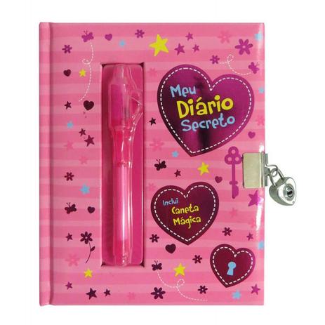 Meu diário secreto: Rosa com caneta mágica luz de neon - Vale das letras Menor preço em Meu diário secreto: Rosa com caneta mágica luz de neon - Vale das letras
