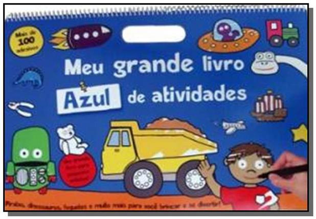 Meu grande livro azul de atividades - libris Menor preço em Meu grande livro azul de atividades - libris
