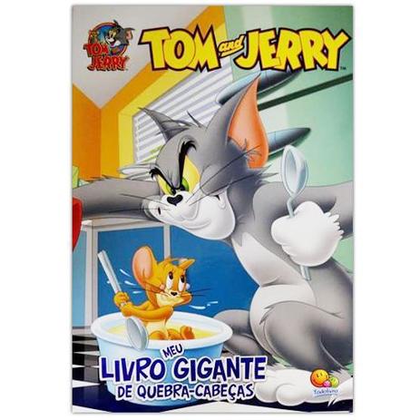 Meu Livro Gigante de Quebra-cabeças - Tom And Jerry - Todo livro Menor preço em Meu Livro Gigante de Quebra-cabeças - Tom And Jerry - Todo livro
