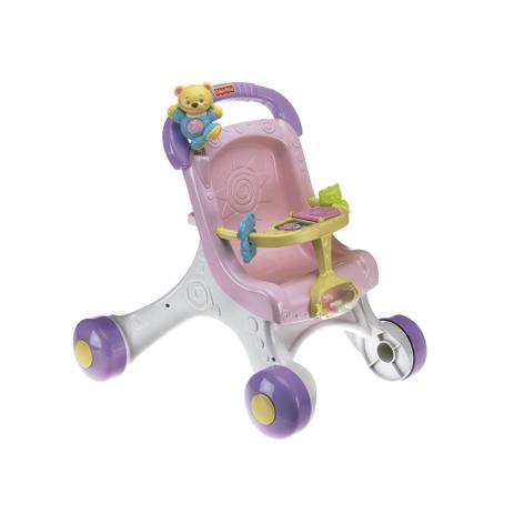 Meu Primeiro Carrinho De Bebê Infantil Fisher Price Menor preço em Meu Primeiro Carrinho De Bebê Infantil Fisher Price
