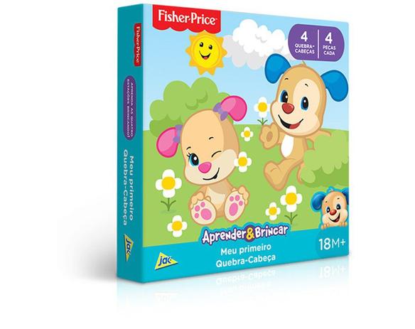 Meu Primeiro Quebra Cabeça Aprender e Brincar Estações Fisher Price Menor preço em Meu Primeiro Quebra Cabeça Aprender e Brincar Estações Fisher Price