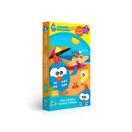 Meu Primeiro Quebra Cabeça Mini Galinha Pintadinha Toyster Menor preço em Meu Primeiro Quebra Cabeça Mini Galinha Pintadinha Toyster