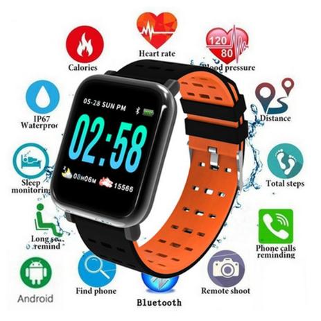 Mi A6 Sport Relógio Pulseira Smartwatch Smartband Lançamento - Smart bracelet Menor preço em Mi A6 Sport Relógio Pulseira Smartwatch Smartband Lançamento - Smart bracelet