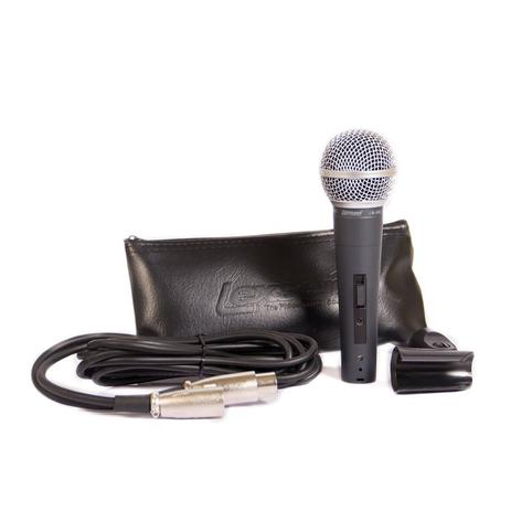 Mic. c/fio Cardioide, Cabo 3m c/Cachimbo - LM-58S - LEXSEN Menor preço em Mic. c/fio Cardioide, Cabo 3m c/Cachimbo - LM-58S - LEXSEN