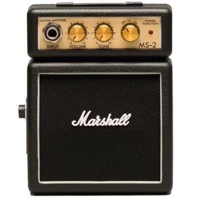 Menor preço em Micro Amplificador Marshall MS-2E Combo para Guitarra