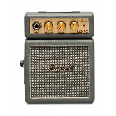 Micro Amplificador para Guitarra Marshall MS-2C Menor preço em Micro Amplificador para Guitarra Marshall MS-2C