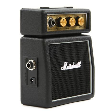Micro combo para guitarra black - MS-2-E - MARSHALL Menor preço em Micro combo para guitarra black - MS-2-E - MARSHALL