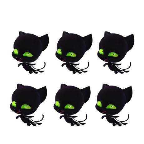 Micro Enfeite EVA Plag Miraculous Ladybug 06 unidades Piffer - Festabox Menor preço em Micro Enfeite EVA Plag Miraculous Ladybug 06 unidades Piffer - Festabox