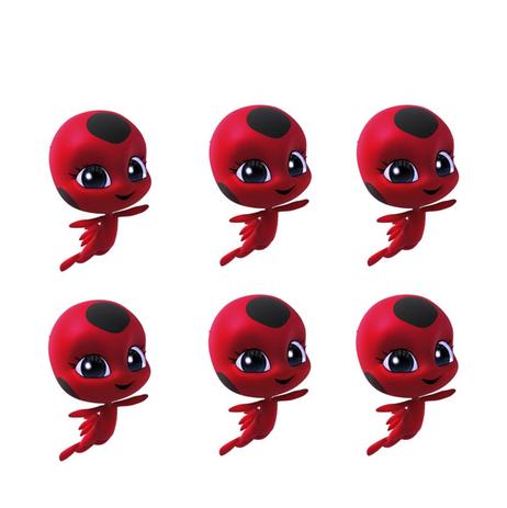 Micro Enfeite EVA Tikki Miraculous Ladybug 06 unidades Piffer - Festabox Menor preço em Micro Enfeite EVA Tikki Miraculous Ladybug 06 unidades Piffer - Festabox