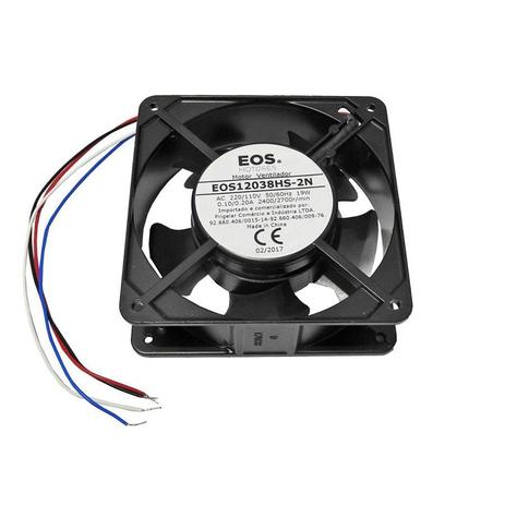 Micro Motor Ventilador Cooler Bivolt 4 Fios EOS 120x120x38mm Menor preço em Micro Motor Ventilador Cooler Bivolt 4 Fios EOS 120x120x38mm