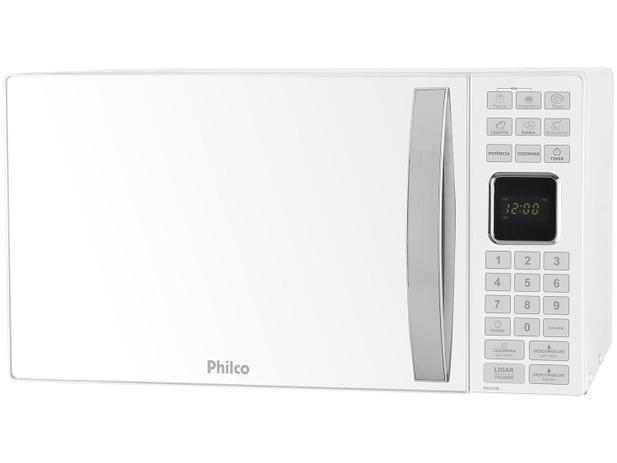 Micro-ondas 25L Philco PMO25B - Branco Menor preço em Micro-ondas 25L Philco PMO25B - Branco