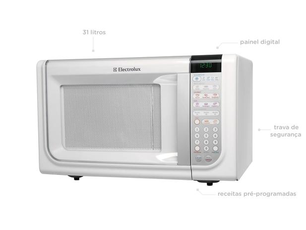 Micro-ondas Electrolux 31L com Grill - Meus Favoritos MEG41