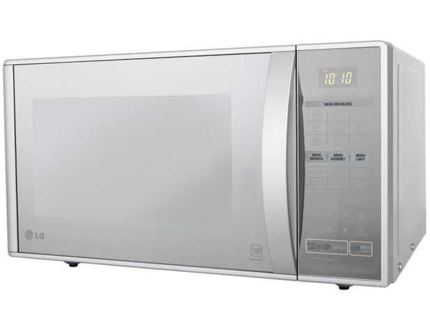 Micro-ondas LG 30L com Grill Easy Clean - MH7053RA Menor preço em Micro-ondas LG 30L com Grill Easy Clean - MH7053RA