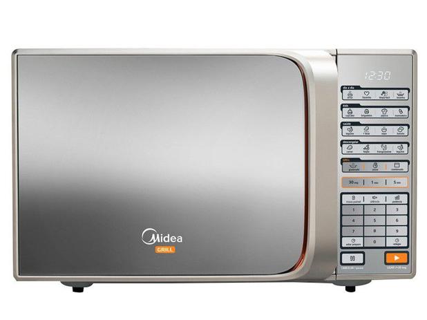 Micro-ondas Midea 30L com Grill Liva - MTAEG41 Menor preço em Micro-ondas Midea 30L com Grill Liva - MTAEG41