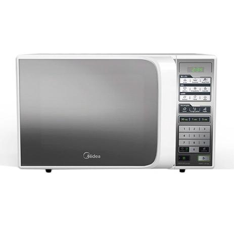 Micro-Ondas Midea 31 Litros Branco Espelhado MTFE42 - 220V Menor preço em Micro-Ondas Midea 31 Litros Branco Espelhado MTFE42 - 220V