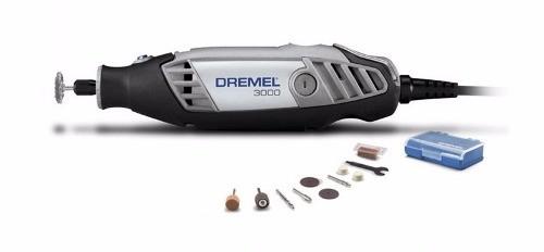 Micro Retífica Dremel 3000 C/ 10 Acessórios - 110v Menor preço em Micro Retífica Dremel 3000 C/ 10 Acessórios - 110v