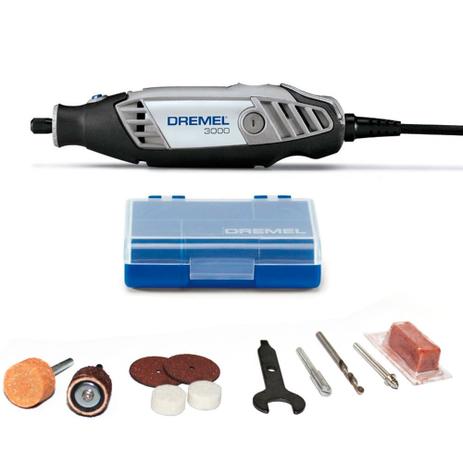 Micro Retifica Dremel 3000 Kit com 10 Acessórios - Bosch é boa?