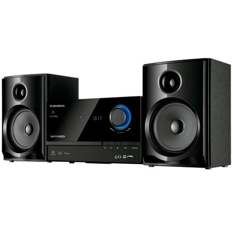Micro System Mondial Bluetooth CD Player 50W RMS MS-09 Bivolt Menor preço em Micro System Mondial Bluetooth CD Player 50W RMS MS-09 Bivolt