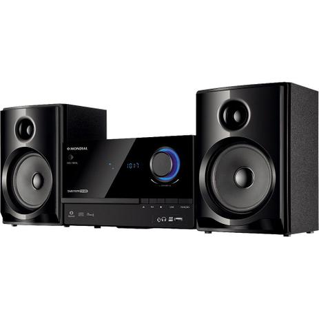 Micro System Mondial com CD. MP3. Bluetooth. 50WRMS e Entradas USB e Auxiliar One MS-09 Menor preço em Micro System Mondial com CD. MP3. Bluetooth. 50WRMS e Entradas USB e Auxiliar One MS-09