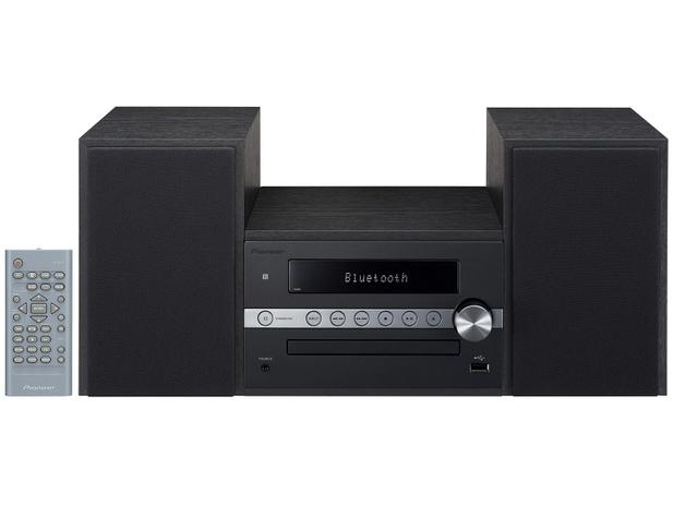 Micro System Pioneer USB MP3 CD Player - Rádio AM/FM 30W 2 Caixas XCM56B Menor preço em Micro System Pioneer USB MP3 CD Player - Rádio AM/FM 30W 2 Caixas XCM56B