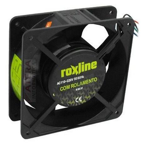 Micro Ventilador Cooler c/ Rolamento Bivolt 50-60hz 0.21A 0.14A - Roxline Menor preço em Micro Ventilador Cooler c/ Rolamento Bivolt 50-60hz 0.21A 0.14A - Roxline