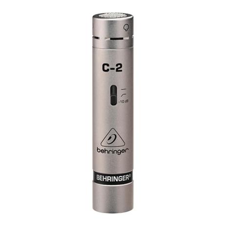 Microfone Behringer C2 Condensador - Cardióide Menor preço em Microfone Behringer C2 Condensador - Cardióide