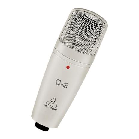 Microfone Behringer C3 Condensador Cardioide e Omnidirecional Menor preço em Microfone Behringer C3 Condensador Cardioide e Omnidirecional