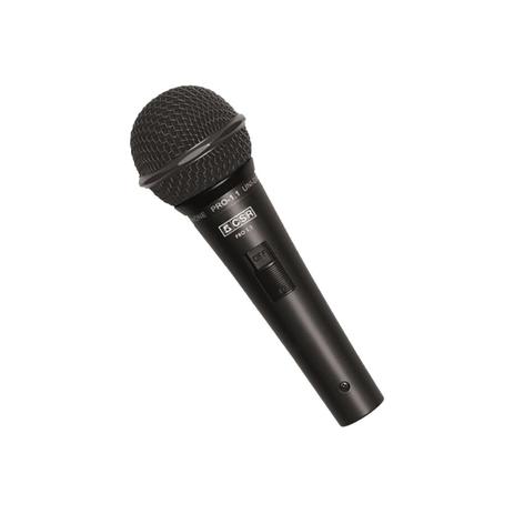 Microfone c/ Fio de Mão Dinâmico - PRO 1.1 CSR Menor preço em Microfone c/ Fio de Mão Dinâmico - PRO 1.1 CSR