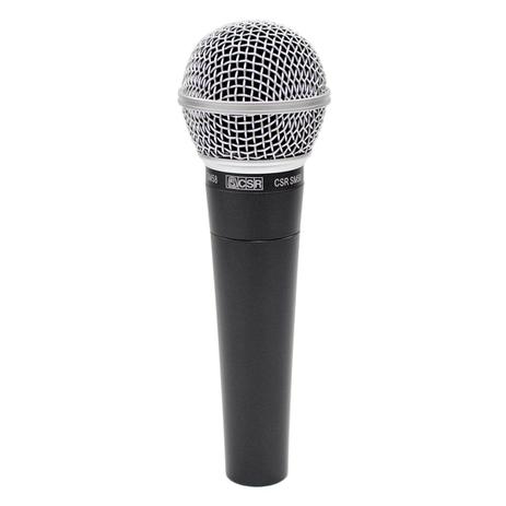 Microfone c/ Fio de Mão Dinâmico - SM 58 CSR Menor preço em Microfone c/ Fio de Mão Dinâmico - SM 58 CSR