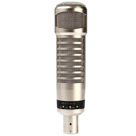 Microfone c/ Fio Dinâmico p/ Estúdio - RE 27 ND Electro-Voice Menor preço em Microfone c/ Fio Dinâmico p/ Estúdio - RE 27 ND Electro-Voice