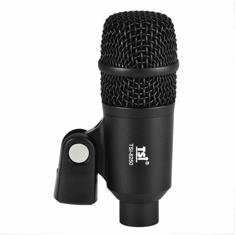 Microfone c/ Fio Dinâmico p/ Percussão / Bateria - 8250 TSI Menor preço em Microfone c/ Fio Dinâmico p/ Percussão / Bateria - 8250 TSI