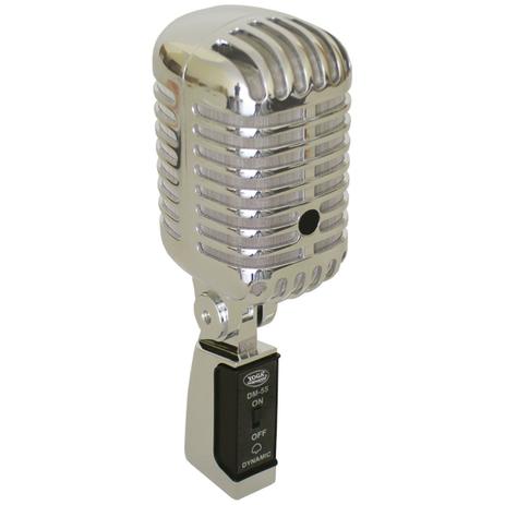 Microfone c/ Fio Dinâmico - YVM 55 YOGA Menor preço em Microfone c/ Fio Dinâmico - YVM 55 YOGA