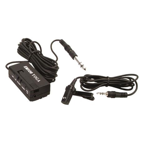 Microfone c/ Fio Lapela - EM 106 Yoga Menor preço em Microfone c/ Fio Lapela - EM 106 Yoga