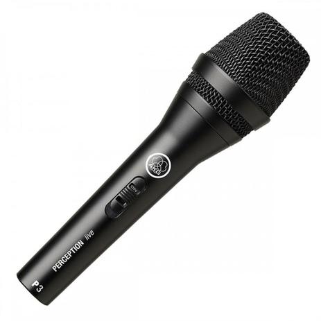 Microfone com fio akg perception p3s instrumentos ou vocal Menor preço em Microfone com fio akg perception p3s instrumentos ou vocal