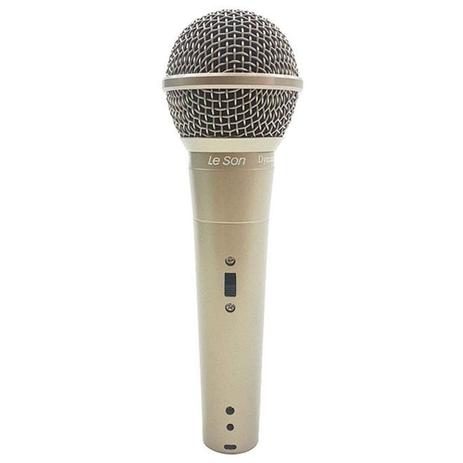 Microfone Com Fio Profissional LS58 Champanhe LESON. é ruim? Microfone Com Fio Profissional LS58 Champanhe LESON. é boa?