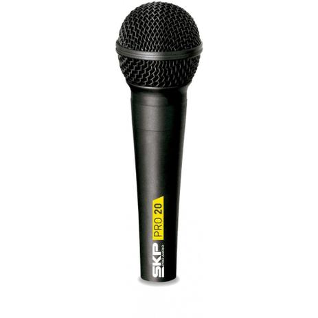 Microfone com Fio SKP Pro 20 Menor preço em Microfone com Fio SKP Pro 20