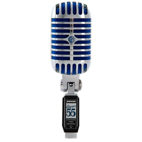 Microfone com Fio SUPER55 Deluxe Dinâmico Shure Menor preço em Microfone com Fio SUPER55 Deluxe Dinâmico Shure