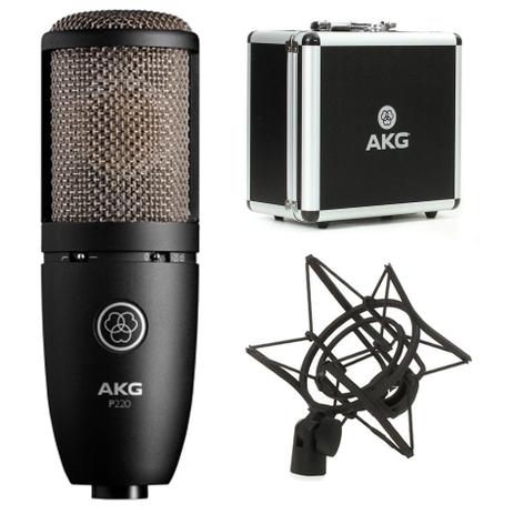 Microfone Condensador AKG P220 Menor preço em Microfone Condensador AKG P220