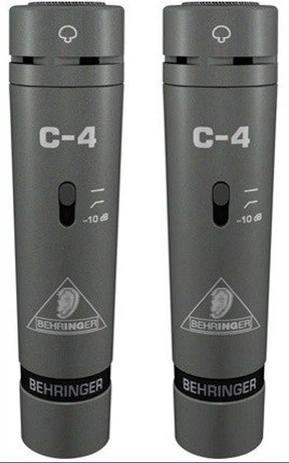Microfone Condensador Behringer C-4 Menor preço em Microfone Condensador Behringer C-4