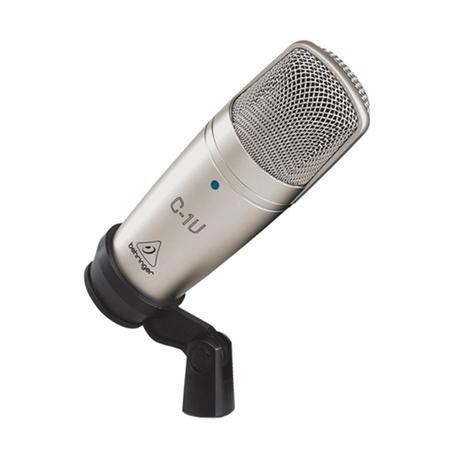 Microfone Condensador Behringer C1U Cardióide Menor preço em Microfone Condensador Behringer C1U Cardióide