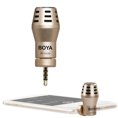Microfone Condensador Boya By-a100 Smartphone e Celular é boa?