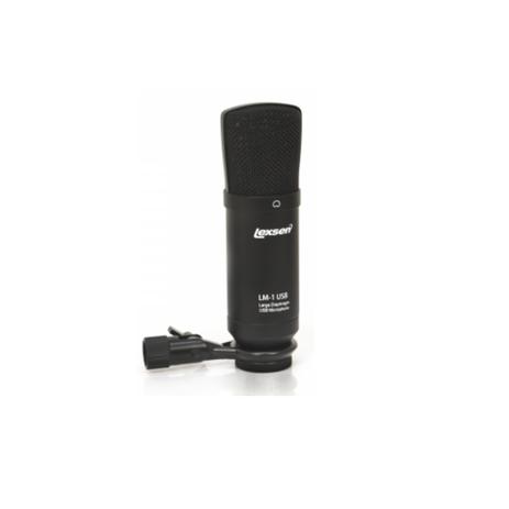 Microfone Condensador Cardióide Lexsen LM-1 USB - AC1619 Menor preço em Microfone Condensador Cardióide Lexsen LM-1 USB - AC1619