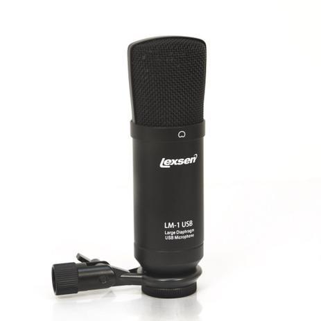 Microfone Condensador Cardioide - LM-1 USB - Lexsen Menor preço em Microfone Condensador Cardioide - LM-1 USB - Lexsen
