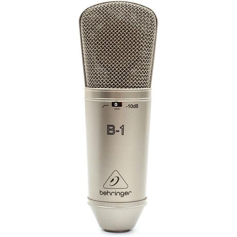 Microfone Condensador com Fio de Diafragma Individual B1 Estudio - BEHRINGER Menor preço em Microfone Condensador com Fio de Diafragma Individual B1 Estudio - BEHRINGER