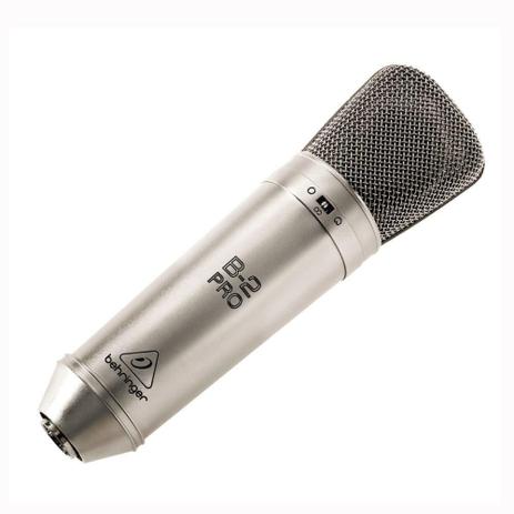 Microfone condensador de Estúdio Behringer B-2 PRO Menor preço em Microfone condensador de Estúdio Behringer B-2 PRO